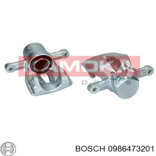 Купить 0986473201 Bosch Суппорт задний левый