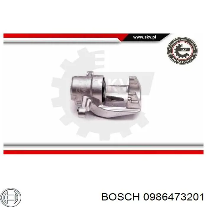 Суппорт задний левый 0986473201 Bosch