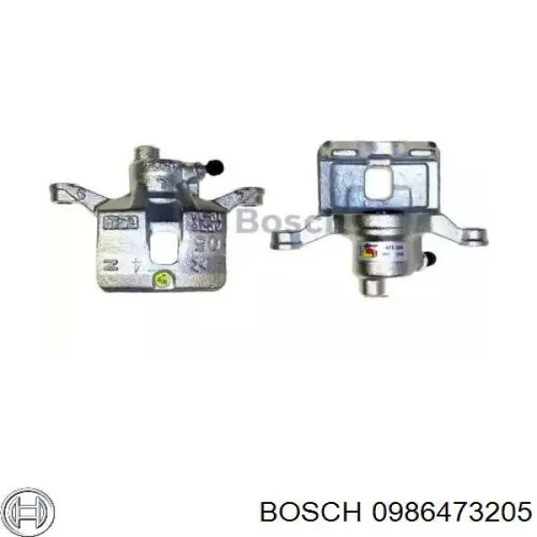 Суппорт тормозной задний левый 0986473205 Bosch