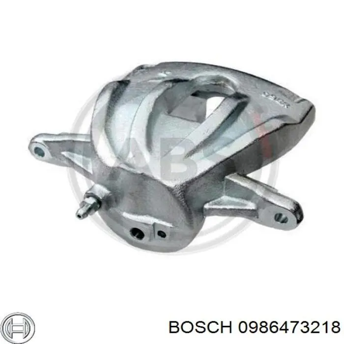 Купить 0986473218 Bosch Суппорт тормозной передний левый