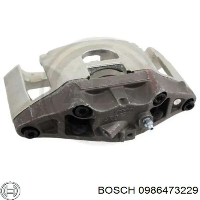 Купить 0986473229 Bosch Суппорт тормозной передний левый