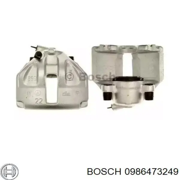 Суппорт тормозной передний правый Bosch 0986473249