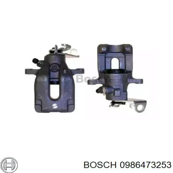 Суппорт тормозной задний левый 0986473253 Bosch