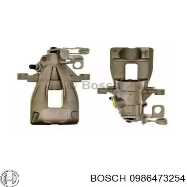 0 986 473 254 Bosch суппорт тормозной задний левый