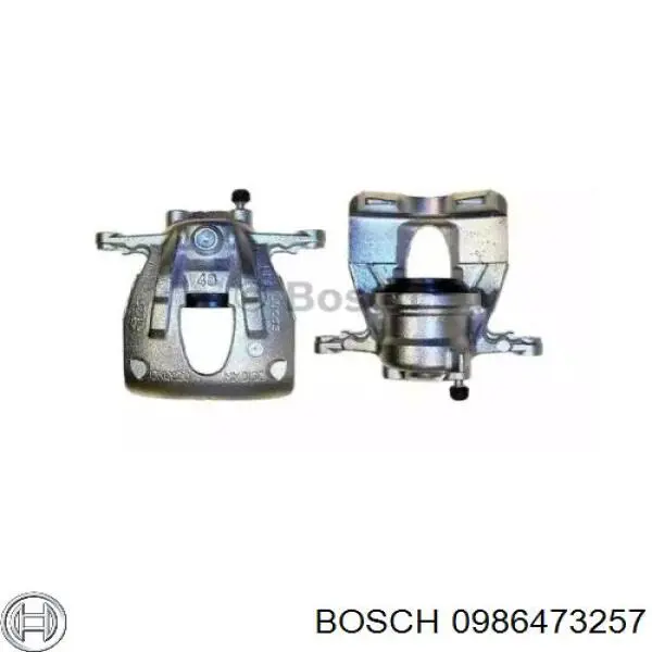 0 986 473 257 Bosch суппорт тормозной передний левый