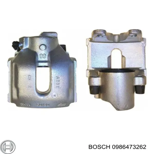 Купить 0986473262 Bosch Суппорт тормозной передний левый