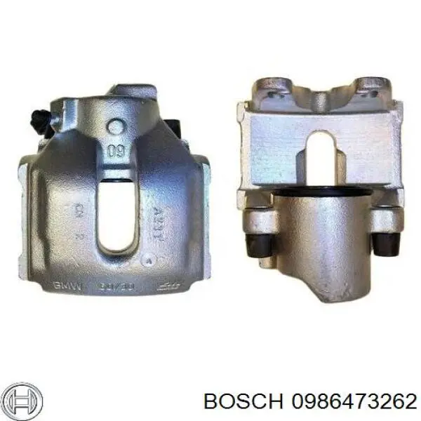 0986473262 Bosch суппорт тормозной передний левый