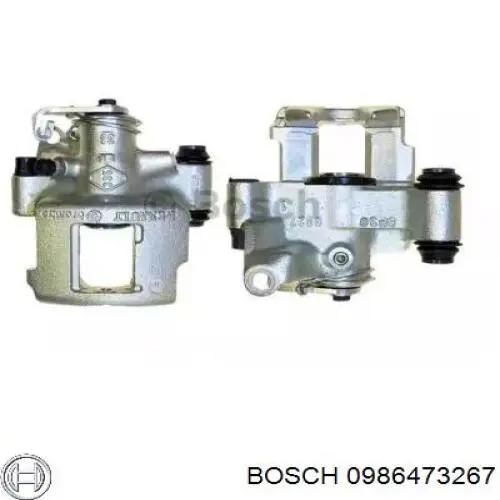 Суппорт тормозной задний левый 0986473267 Bosch