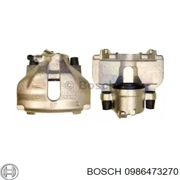 Суппорт тормозной передний левый 0986473270 Bosch