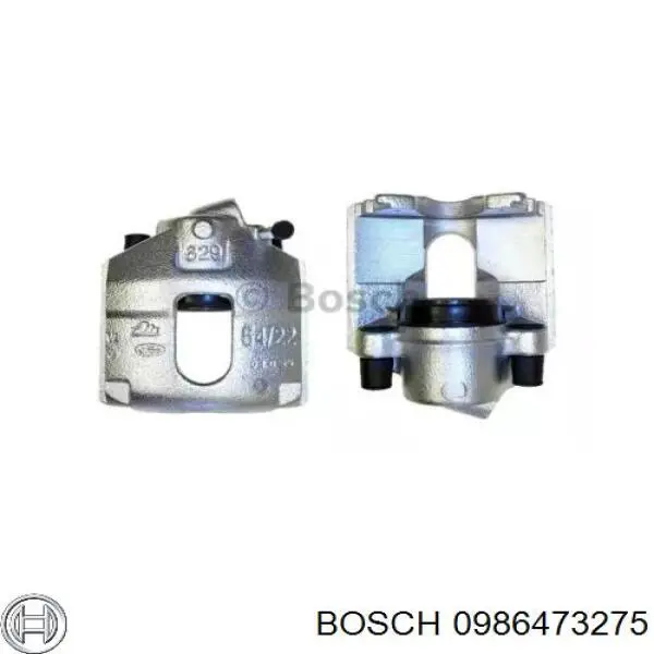 Суппорт тормозной передний левый Bosch 0986473275