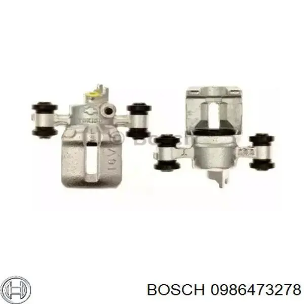 Суппорт тормозной передний левый 0986473278 Bosch