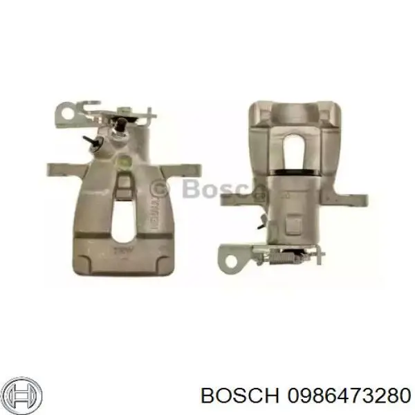 Суппорт тормозной задний левый 0986473280 Bosch