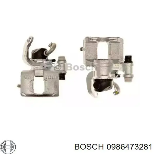 Суппорт тормозной задний левый 0986473281 Bosch