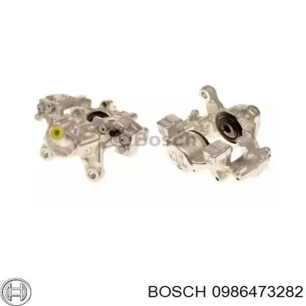 Суппорт тормозной задний левый Bosch 0986473282