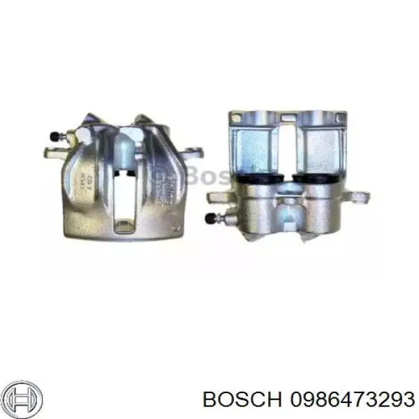 Суппорт тормозной передний левый 0986473293 Bosch