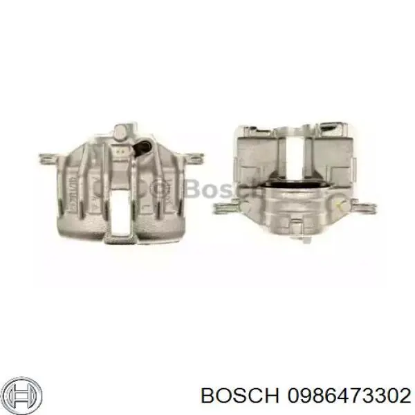 Суппорт тормозной передний левый 0986473302 Bosch