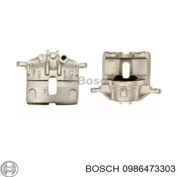 Суппорт тормозной передний левый 0986473303 Bosch