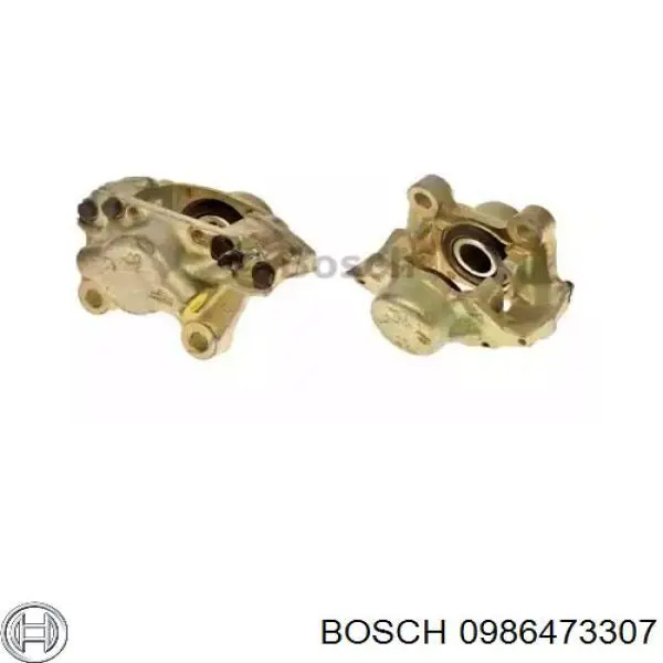 Суппорт тормозной задний левый 0986473307 Bosch