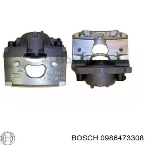 Суппорт тормозной передний левый 0986473308 Bosch