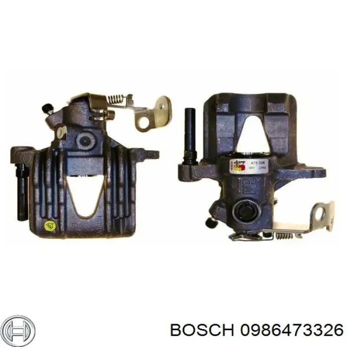 Суппорт тормозной задний левый 0986473326 Bosch