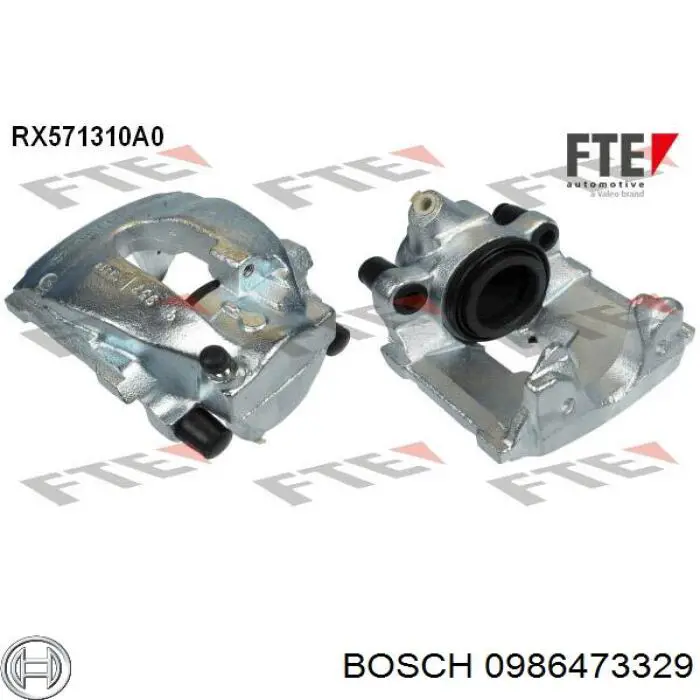 Купить A2044211881 Mercedes Суппорт тормозной передний левый