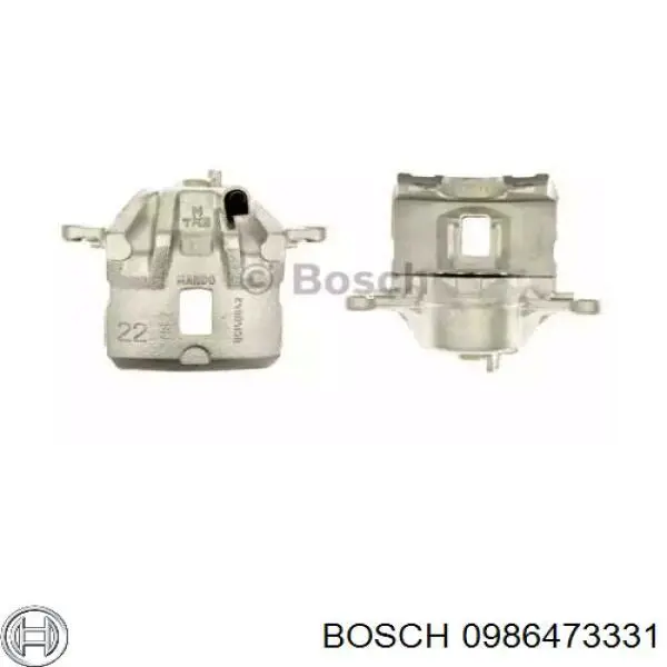 Суппорт тормозной передний левый 0986473331 Bosch