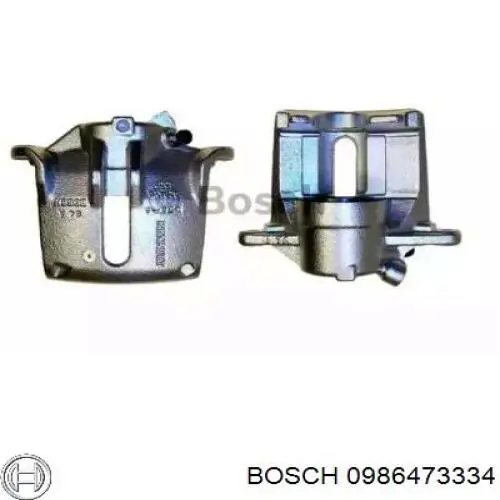 Суппорт тормозной передний левый 0986473334 Bosch