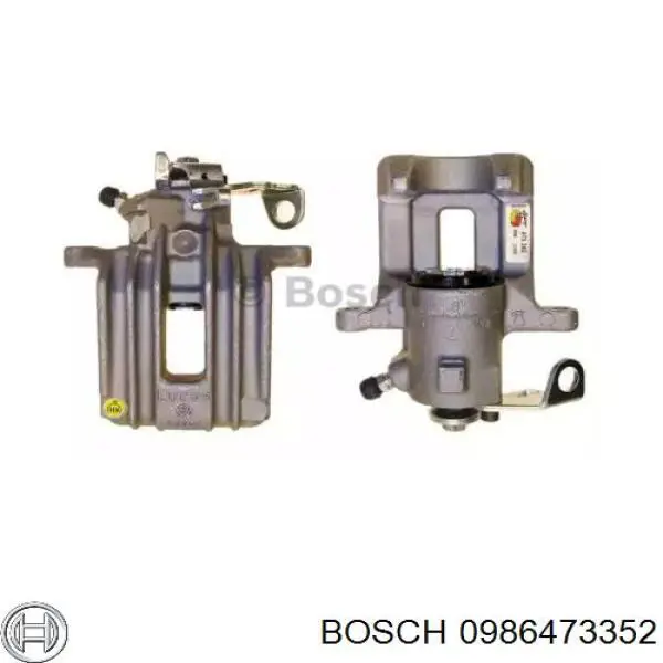 Суппорт тормозной задний левый 0986473352 Bosch