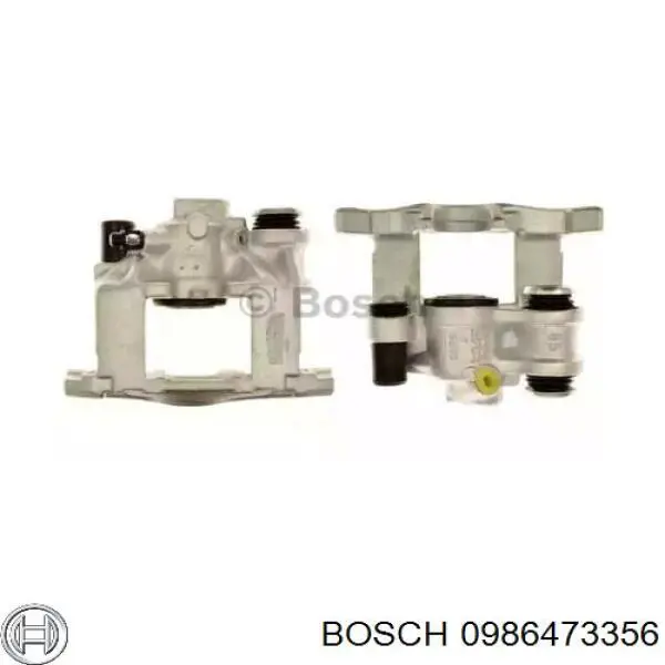0986473356 Bosch суппорт тормозной задний левый