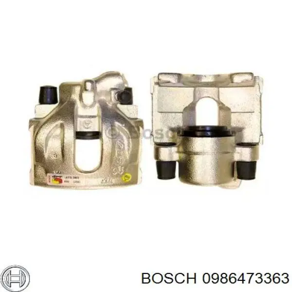 Суппорт тормозной задний левый 0986473363 Bosch