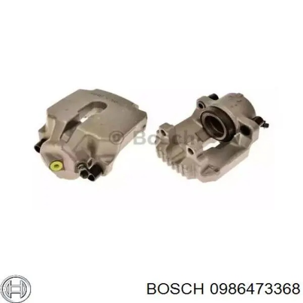 Суппорт тормозной передний левый 0986473368 Bosch