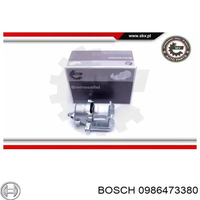 Супорт тормзной Bosch 0986473380 цена, от 38.77 USD