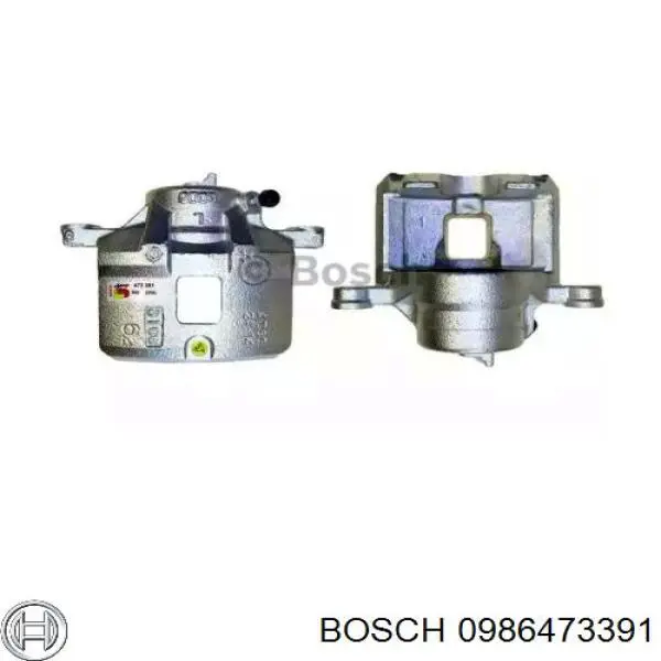 Суппорт тормозной передний левый 0986473391 Bosch