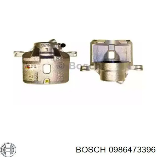 Суппорт тормозной передний левый 0986473396 Bosch