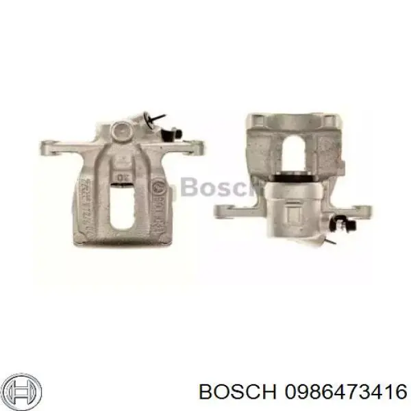 Суппорт тормозной передний левый 0986473416 Bosch