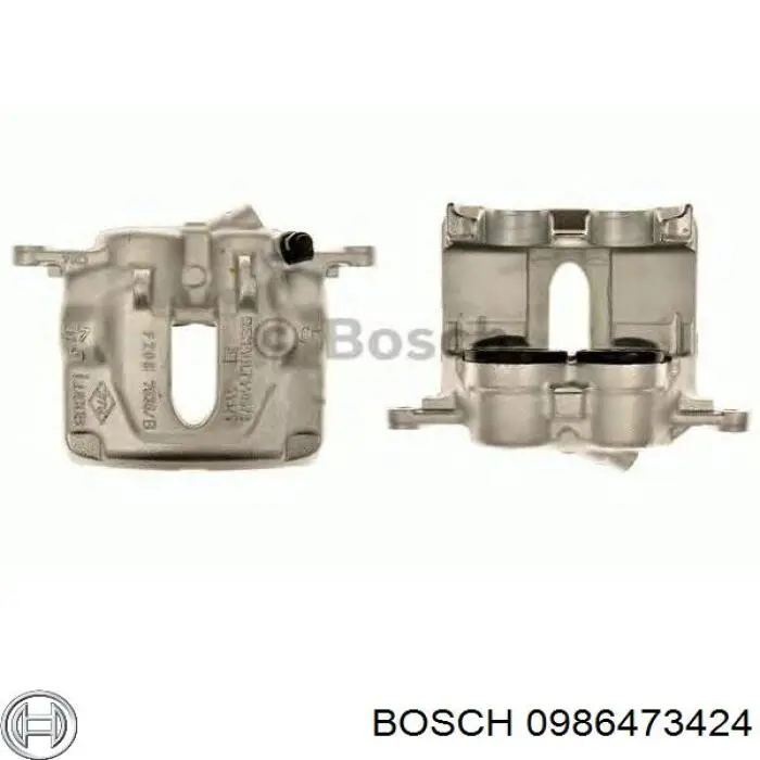 Суппорт тормозной передний левый 0986473424 Bosch