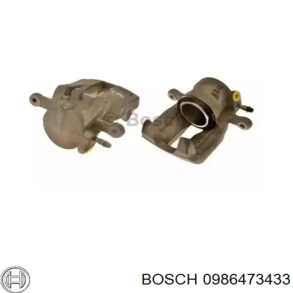 Суппорт тормозной передний левый 0986473433 Bosch