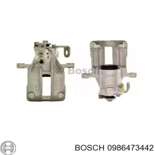 Суппорт тормозной задний левый 0986473442 Bosch