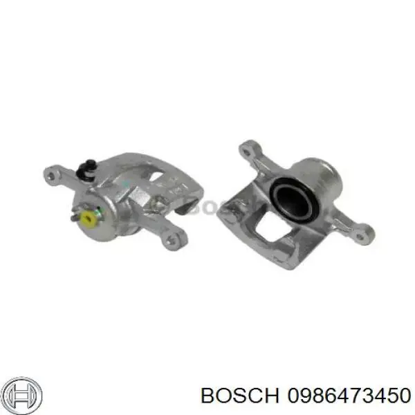 Суппорт тормозной передний левый 0986473450 Bosch