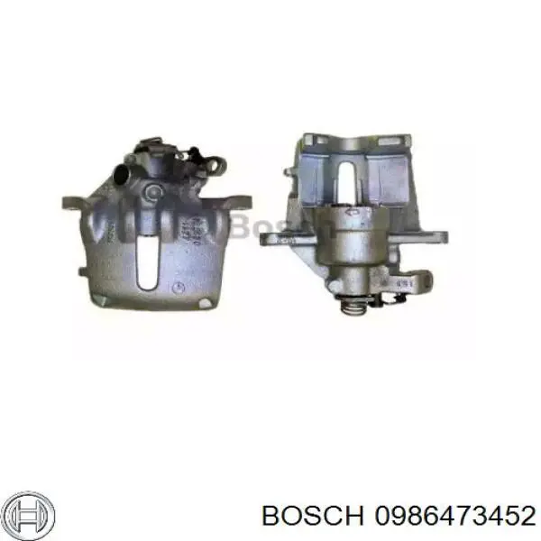 Суппорт тормозной передний левый 0986473452 Bosch