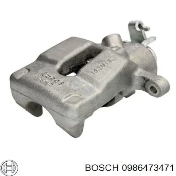 0986473471 Bosch Тормозной суппорт задний левый