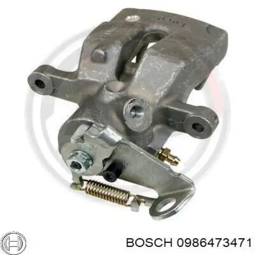 Купить 0986473471 Bosch Суппорт задний левый