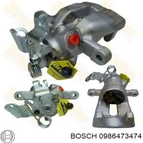 Суппорт задний левый 0986473474 Bosch