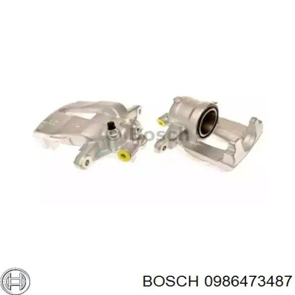 0 986 473 487 Bosch суппорт тормозной передний левый