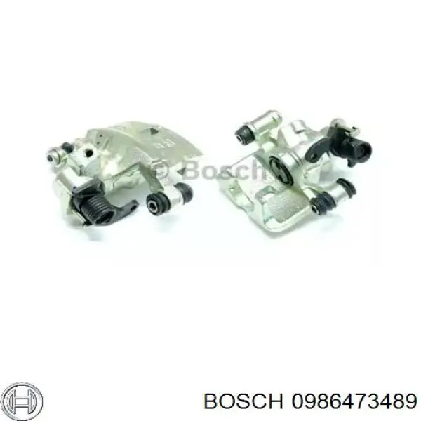 Суппорт тормозной задний левый 0986473489 Bosch