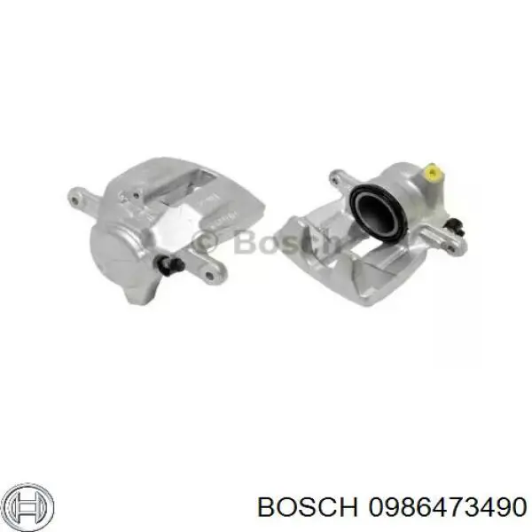 0986473490 Bosch суппорт тормозной передний левый
