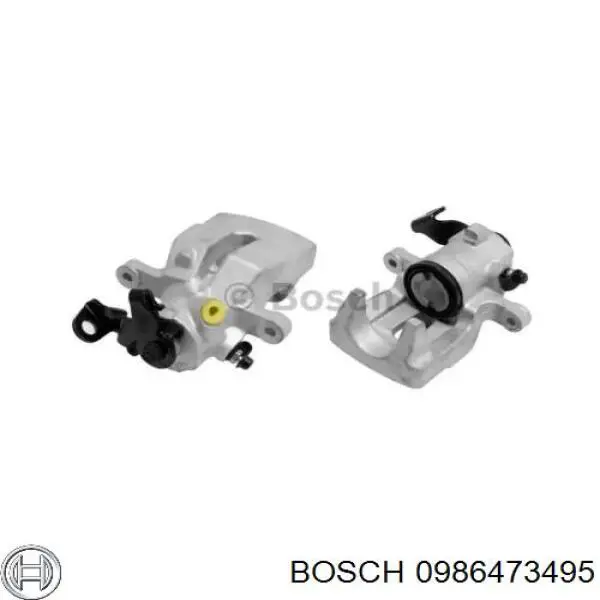 Суппорт тормозной задний левый 0986473495 Bosch