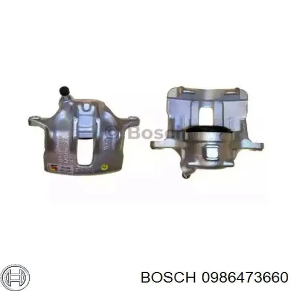 Суппорт тормозной передний левый 0986473660 Bosch