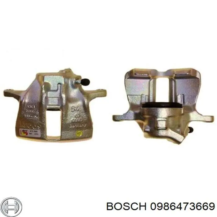 0 986 473 669 Bosch суппорт тормозной передний левый