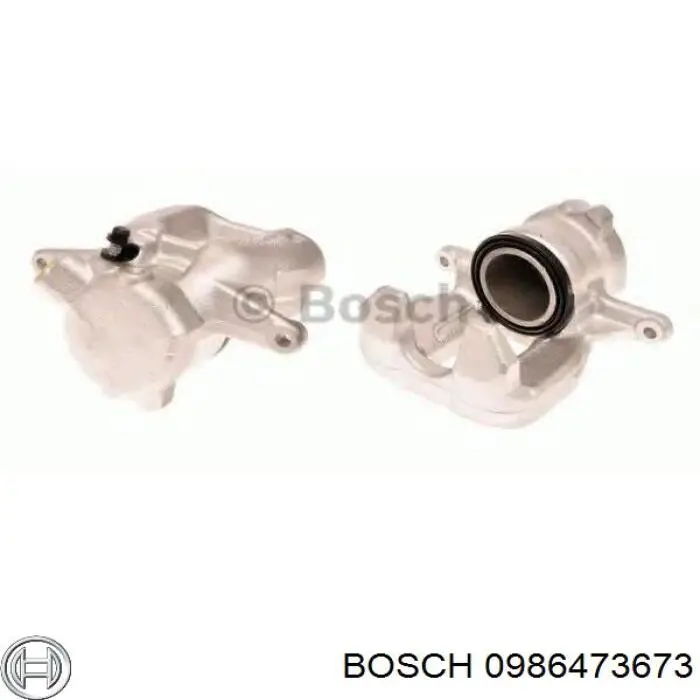 Суппорт тормозной левый задний Bosch 0986473673
